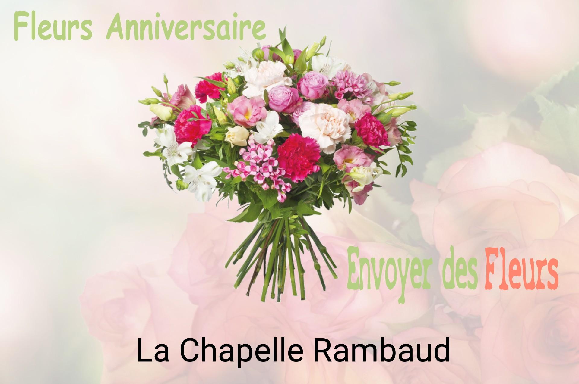 Bouquet de fleurs d’anniversaire livré à La Chapelle-Rambaud