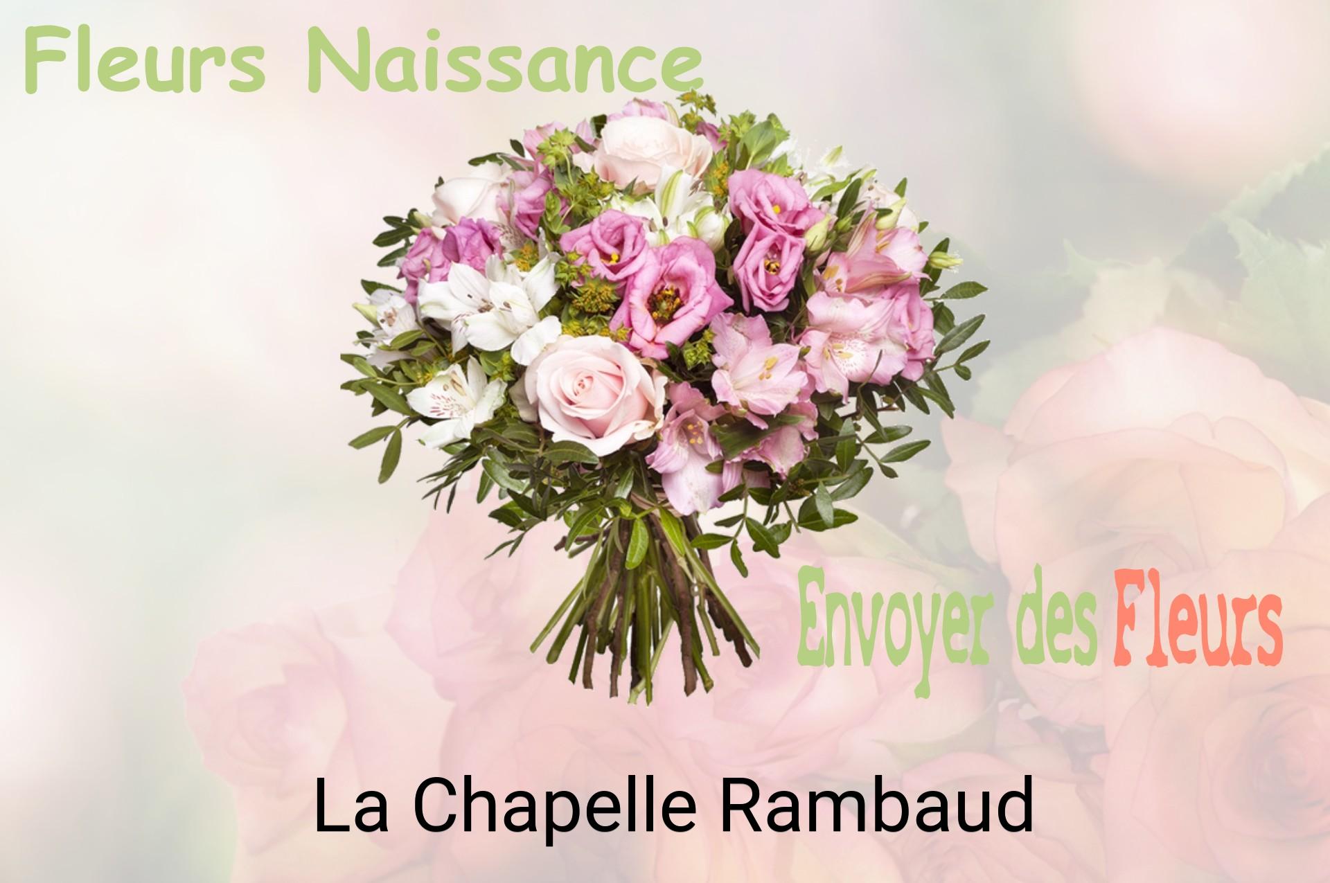 Bouquet de fleurs de naissance livré à La Chapelle-Rambaud