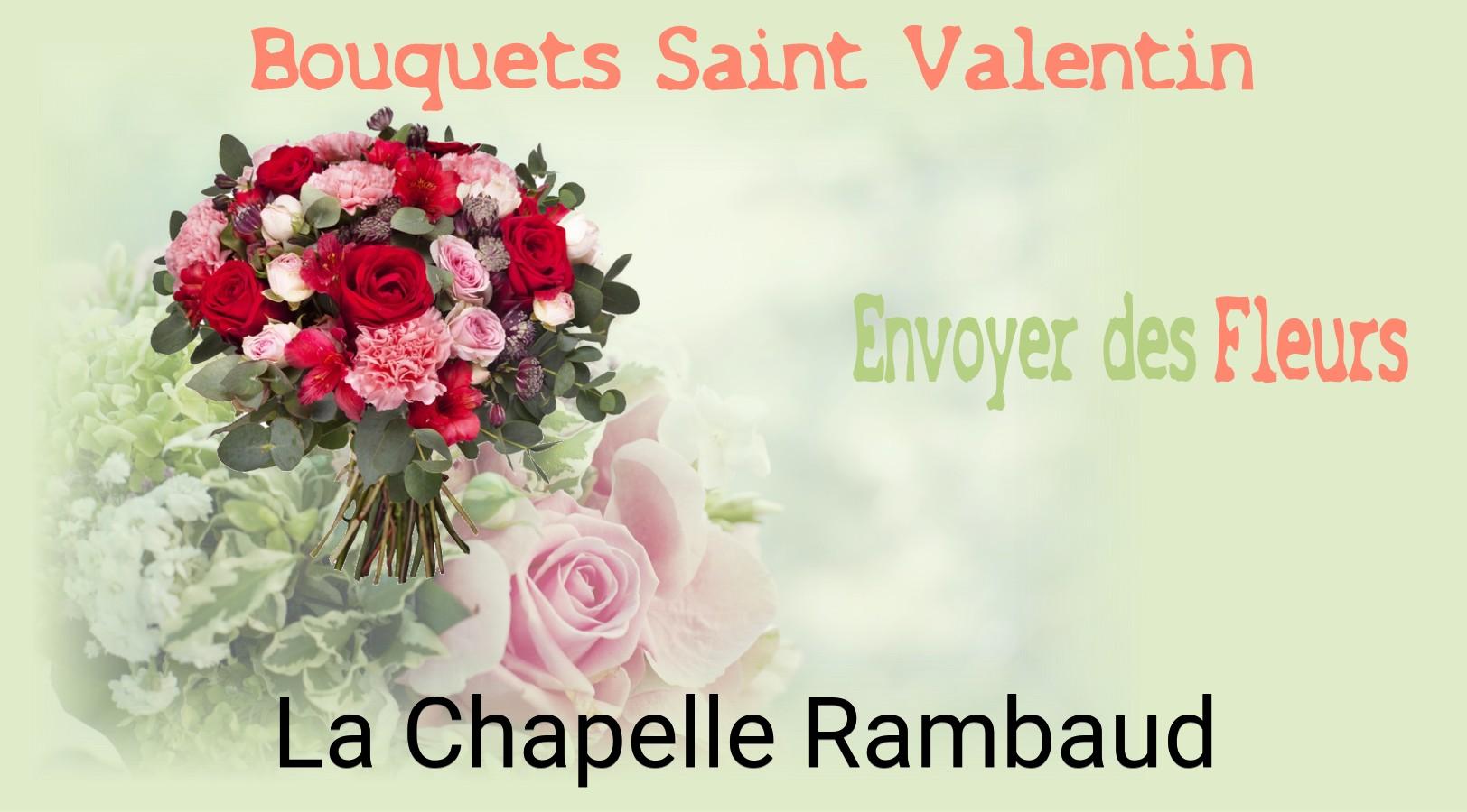 Roses de Saint-Valentin livrées à La Chapelle-Rambaud